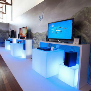 PUFFS LOUNGE / MESAS DE CENTRO / <span class=keywords><strong>Mesa</strong></span> de Centro o Silla LED Cube para Eventos - Product Image 6