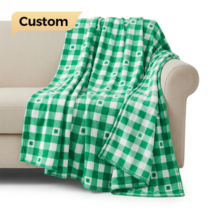 Cobertor Personalizável Criativo e Lavável, Cobertor em Branco para Colorir, Cobertor DIY com Marcadores para Mulheres - Product Image 1