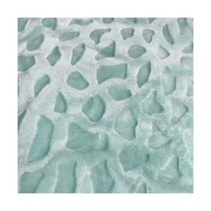 New Custom Design Sofa Upholstery Fabric in Embossed Velvet Material Velour Fabric for Sofa Upholstery