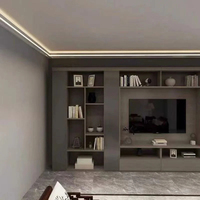 Luminaire linéaire double à montage en surface pour plafond, idéal pour salon, chambre, éclairage de plafond encastré, barre lumineuse rigide en plâtre