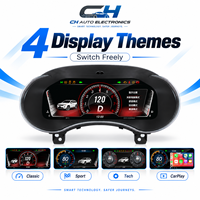 Pour Jeep Grand Cherokee 2014-2018, tableau de bord numérique LCD, compteur de vitesse, remplacement plug and play