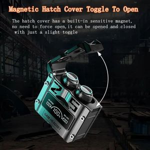 Nuevos <span class=keywords><strong>Auriculares</strong></span> Inalámbricos M25 TWS Intraurales con Pantalla Digital para Gaming, Indicador LED de Batería, Compatibles con Smartwatch <span class=keywords><strong>I12</strong></span> F9 para Uso de DJ - Product Image 5