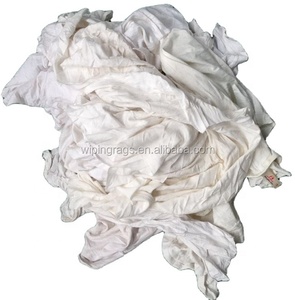Trapos de Tela 100% Algodón Blanco Puro en Pacas, Piezas de Tela Cortadas, Trapos de Limpieza Marinos para Limpieza Industrial - Product Image 2