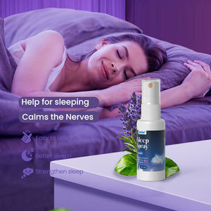 Vente en gros d'usine, vaporisateur d'oreiller pour un sommeil profond à base d'herbes naturelles de 30 ml avec de la vitamine E, soin nourrissant pour la santé - Product Image 4