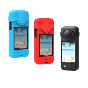 Paquete de Cámara Insta <span class=keywords><strong>360</strong></span> <span class=keywords><strong>One</strong></span> X3, Funda Protectora de Silicona, Protector de Lente, Accesorios para Insta360 X3 - Product Image 1
