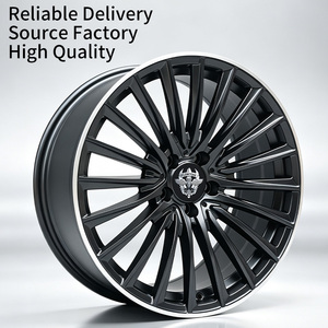 Jantes de remplacement Flowtone Wheels 19 pouces, face usinée, multi-rayons, 5x112 PCD, CB66.6, ET <span class=keywords><strong>45</strong></span>, jantes en alliage pour Benz AMG Maybach - Product Image 1