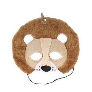 Máscaras de animales de dibujos animados para Halloween, máscaras con LED, León, zorro, <span class=keywords><strong>mapache</strong></span>, Pantera Rosa, Panda, gallo, unicornio, DIY para niños - Product Image 2