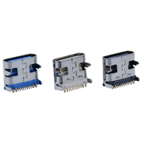 USB 3.1 Typ C Stecker 16-poliger vertikaler Schnell anschluss für Ladekabel DIP SMT USB zu Typ C Anschluss buchse