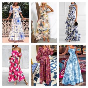 Robe en stock 2026, vêtements de mode en gros, usine de vêtements, remise, vêtements en vrac assortis, expédition, boutique, blusas, tops, robe - Product Image 5