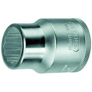 GEDORE - 6272240 Zócalo de perfil UD métrico bihexagonal de 3/4 ''-ENCHUFES DE MANO EAN 4010886627228 3/4" - Product Image 1