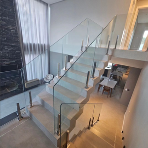 <span class=keywords><strong>Precio</strong></span> competitivo edificio exterior <span class=keywords><strong>escaleras</strong></span> barandillas soporte <span class=keywords><strong>de</strong></span> vidrio Abrazadera para la venta - Product Image 6