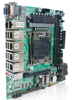 핫 레이드 스토리지 서버 C612 NAS 마더보드 LGA2011-3 E5 V3/V4 6 LAN ECC RAM PCIeX16 방화벽 라우터 X99