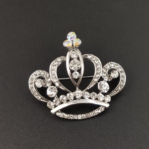 Đi Đảng 9 Phong Cách Kim Loại Hợp Kim Rhinestone Vương Miện Trâm Kim Cương Ngọc Trai Trâm Cài Pins Cho Nam Giới N <span class=keywords><strong>Corsage</strong></span> Ve Áo <span class=keywords><strong>Pin</strong></span> Đám Cưới Trâm Cài - Product Image 2