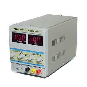 Fonte de energia variável com display digital duplo DC 303D barato de alta qualidade
