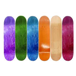 Vente chaude meilleur prix érable canadien couleur personnalisable forme vierge Tech Deck planche à roulettes à vendre