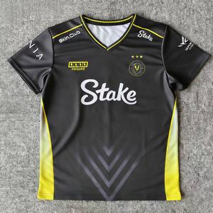 Camiseta de Manga Corta Vitality Bee CS2 Team 2026, Uniforme Vintage <span class=keywords><strong>CSGO</strong></span>, Negro y Dorado, Zywoo, Nueva, Ropz - Product Image 2