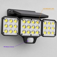 Lampe murale solaire étanche IP65, éclairage de sécurité extérieur LED, montage mural, ABS+PC, distributeur en gros, OEM, faible MOQ, marque privée