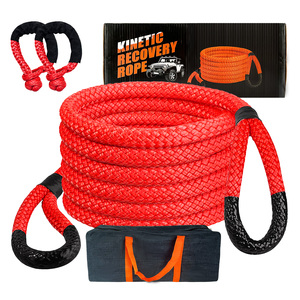 Off-Road Vòng Nylon Rope Kinetic Phục Hồi Kit Reocvery Dây Nhiệm Vụ Nặng Nề Xe Tow Rope Kit Cho 4x4 - Product Image 4