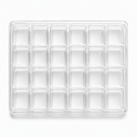 Barquette en plastique thermoformé PET pour pièces automobiles, composants automobiles, emballage de protection, boîte en plastique, fabricant Chine