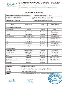 Капсулы для грибов льва, 500 мг - Product Image 2