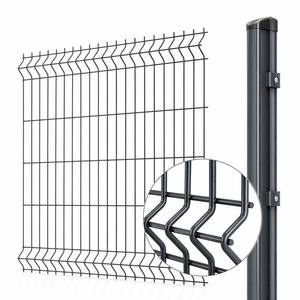 Clôture en fil d'acier haute résistance anti-escalade pour ferme solaire, clôture en maille soudée 3D - Product Image 3