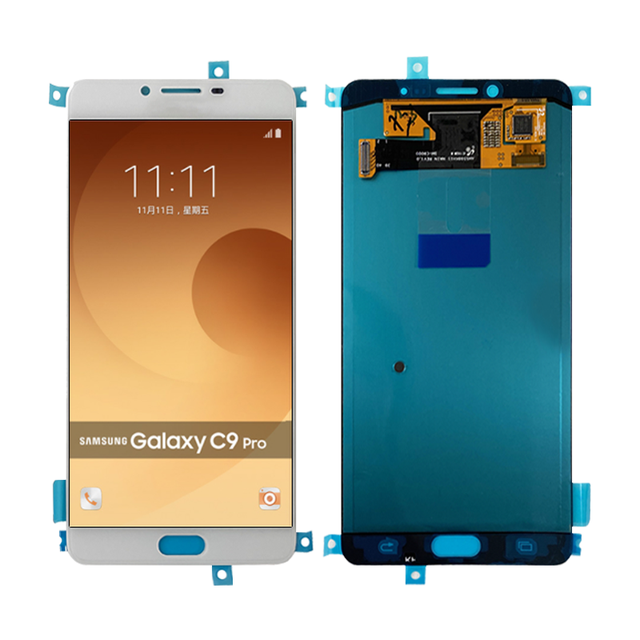 Wholesale OEM Mobile Phone LCD Display Assembly for Samsung Galaxy C9 C9000 C9 Pro LCD Touch Screen Replacement