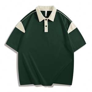Unisex Casual Polos Oversize <span class=keywords><strong>verde</strong></span> per <span class=keywords><strong>Polo</strong></span> di alta qualità personalizzabile Anti-rughe modello solido XL taglia <span class=keywords><strong>uomo</strong></span> per <span class=keywords><strong>Polo</strong></span> - Product Image 3