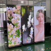 Display LED per Interni da 80 Pollici P2.5, Schermo Pubblicitario LED Digitale, Poster LED da Pavimento per Pubblicità