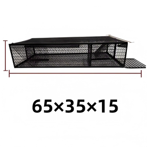 Trampa para serpientes vivas de doble puerta con jaula interior, de acero galvanizado, para captura humana de serpientes, para uso en interiores y exteriores, al por mayor. - Product Image 4