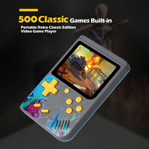 G5s 3.0Inch Màn Hình Màu Retro Video Mini Chơi Game Giao Diện Điều Khiển Cầm Tay Di Động Được Xây Dựng-Trong 500 + Trò Chơi Trò Chơi Cổ Điển 2 Người Chơi Hỗ Trợ FC - Product Image 3