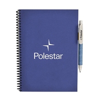 Carnet A5 à spirale en PP personnalisé, vente en gros d'usine, prix abordable, avec stylo