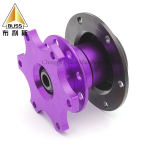Pièces <span class=keywords><strong>de</strong></span> rechange pour volant <span class=keywords><strong>de</strong></span> course Volant 80Mm Adaptateur <span class=keywords><strong>de</strong></span> dégagement rapide BS8065 Racing - Product Image 2