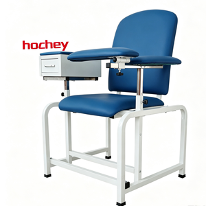 Chaise d'hôpital en métal confortable et pratique à prix abordable pour clinique et don de sang - Product Image 1