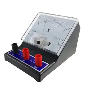 Analoge Wijzerplaat Analoge Spanningsmeter Elektrische Voltmeter Laboratoriumapparatuur