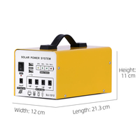 Générateur électrique portable solaire rechargeable silencieux de 150 W pour le camping en plein air, avec contrôleur MPPT et batterie LiFePO4