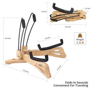 Support <span class=keywords><strong>de</strong></span> guitare en bois pour musique punk, matériaux <span class=keywords><strong>de</strong></span> qualité et durables pour tous les types <span class=keywords><strong>de</strong></span> guitares - Product Image 3