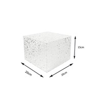 Support à gâteau en cube transparent en acrylique, présentoir à desserts avec une épaisseur de 3 mm pour une utilisation en fête, étagères personnalisables