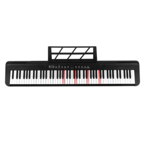Meilleur <span class=keywords><strong>prix</strong></span>, clavier électronique portable pour enfants à 88 touches, haut-parleur intégré, jouet éducatif en plastique, <span class=keywords><strong>piano</strong></span> <span class=keywords><strong>synthétiseur</strong></span> lumineux - Product Image 2