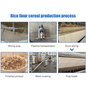 Orme gạo Flake làm cho máy bé thực phẩm dây chuyền sản xuất dinh dưỡng bột bé thực phẩm quá trình máy - Product Image 3