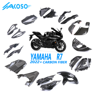 AKOSO Sélection exquise d'accessoires de carénage en fibre de carbone de qualité supérieure pour <span class=keywords><strong>Yamaha</strong></span> <span class=keywords><strong>R7</strong></span> 2022 2023 2024 - Product Image 1