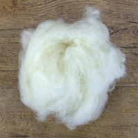 Soft and Natural 400g Wool Fiber Filling for Pillows and Cushions