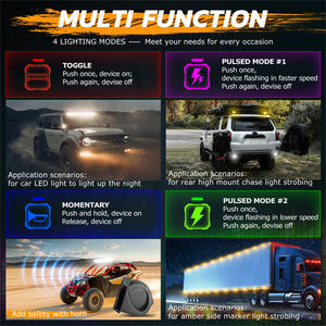 Panel de Interruptores de 6 Canales con Luz LED Multifunción de 12V para Automóviles Todoterreno, SUV, Side-by-Side, UTV, Quad, 4 Ruedas - Product Image 4