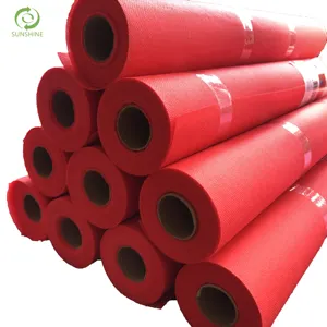 High quality biodegradable polypropylene nonwoven fabric roll Table cloth pp spunbond nonwoven fabric manufacturing