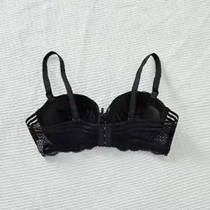 Hot Selling Elasticity Adjustable-straps High Quality Breathable Intimates Undies OEM Bra For Sweet Ladies