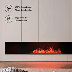 <span class=keywords><strong>Chimenea</strong></span> Electrónica Decorativa MEISU.CH con Simulación de Vapor, Mueble para TV, <span class=keywords><strong>Chimenea</strong></span> con Vaporizador de Agua - Product Image 2