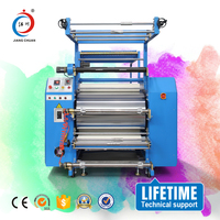 Machine de transfert thermique automatique Jiangchuan pour rubans et lanières, presse rotative à rouleaux pour sublimation textile