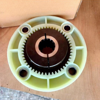 Plaque de connexion pour pompe hydraulique d'excavatrice 200*50T, accouplement à cannelures
