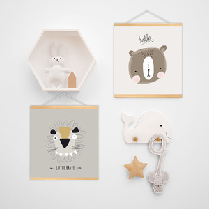 Murales da Parete Moderni con Cartoni Animati, Facili da Appendere, Dipinti Decorativi per Camere dei Bambini, Stanze di Ragazzi e Ragazze, Soggiorni - Product Image 1