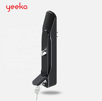Yeeka 1130 Nouveau Panneau de Verrouillage à Levier Pivotant pour Contrôle d'Accès avec Verrouillage à 3 Points pour Armoire de Stockage d'Énergie et Armoire Électronique