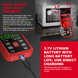 Détecteur de rayonnement EMF rechargeable par USB HABOTEST HT628B - Product Image 1